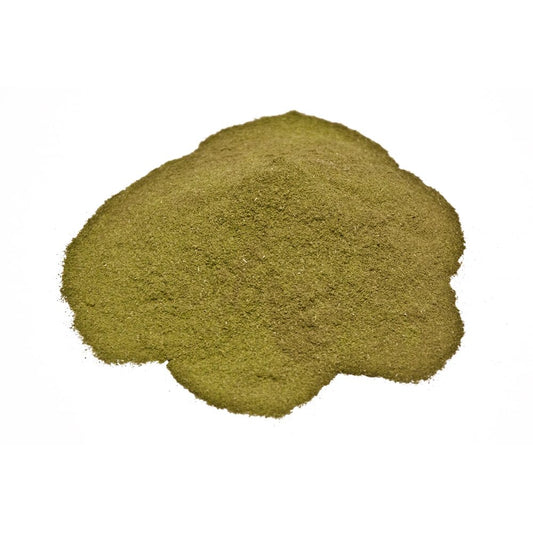 Zelený prášok stévie (mleté listy stévie). 100 g.